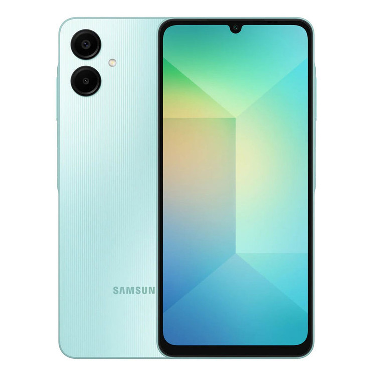 گوشی سامسونگ Galaxy A06 5G دو سیم کارت 128 گیگابایت و رم 4 گیگابایت - به همراه به همراه شارژر 25 وات سامسونگ،